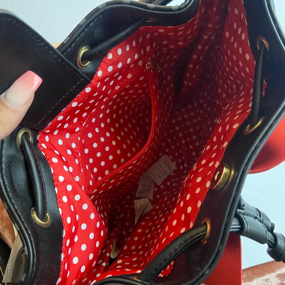 Disney Loungefly Minnie Mouse bucket bag